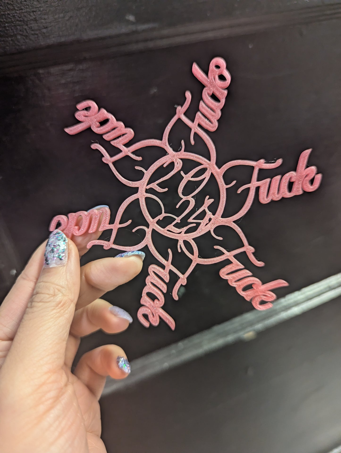 2024 F*ckflake Christmas Ornament