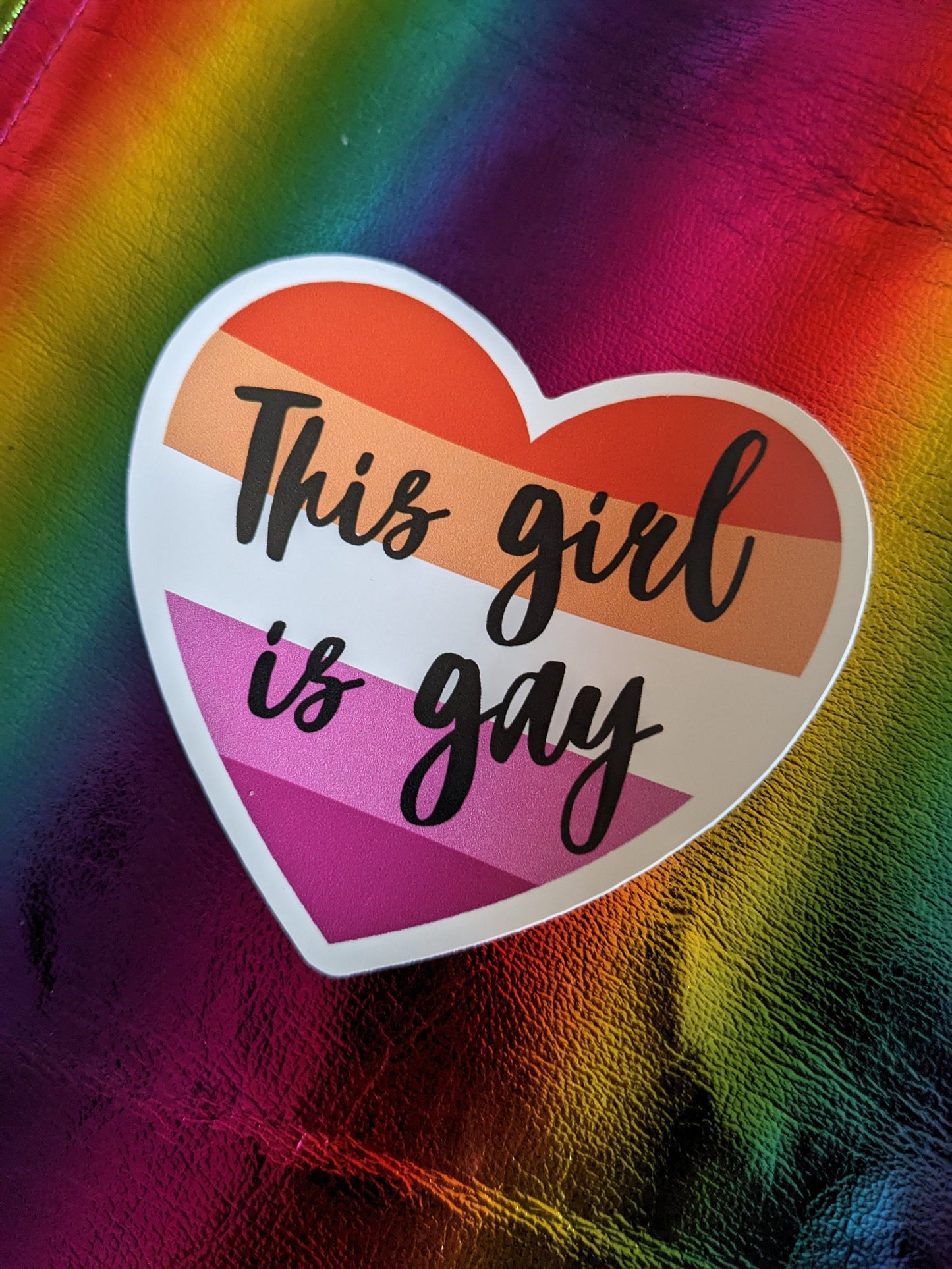 This Girl is Gay Sticker