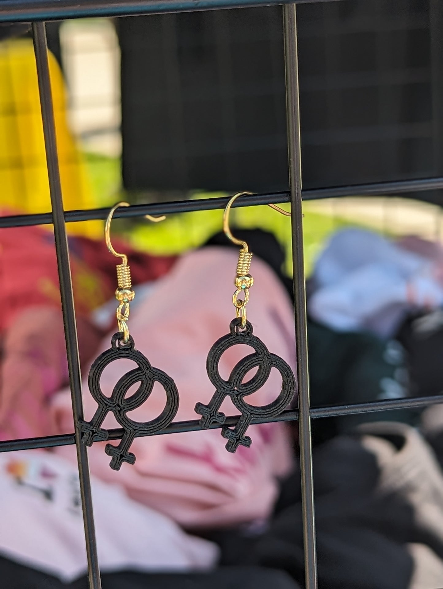 Lesbian Symbol Earrings