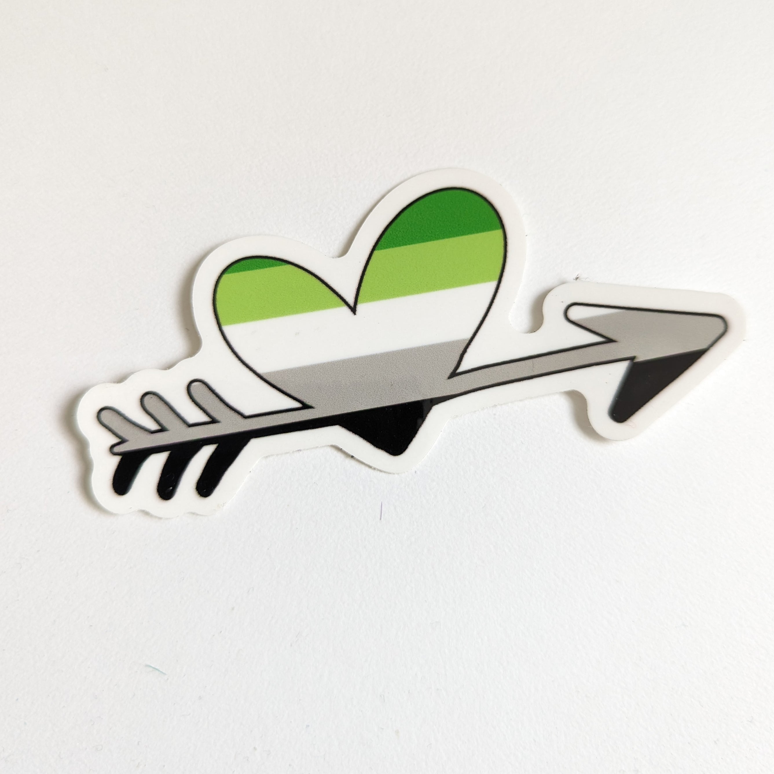 Aro Sticker – Sapphic Space