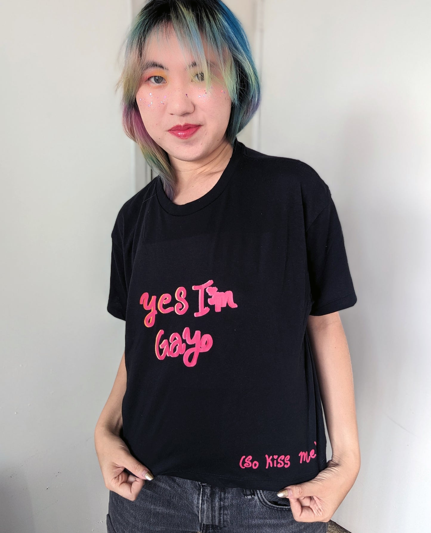 Yes I'm Gay Crop Tee