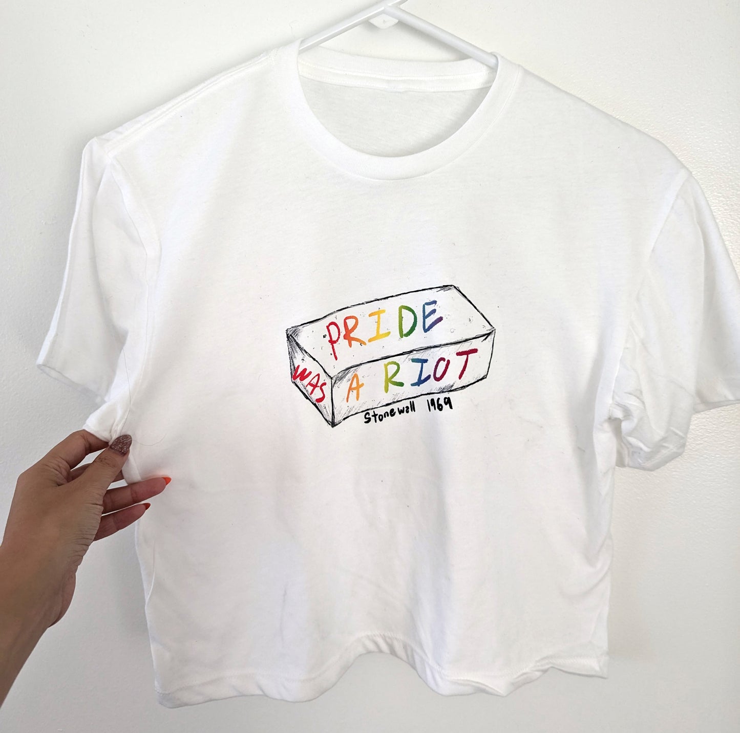 Pride was a Riot Crop Tee