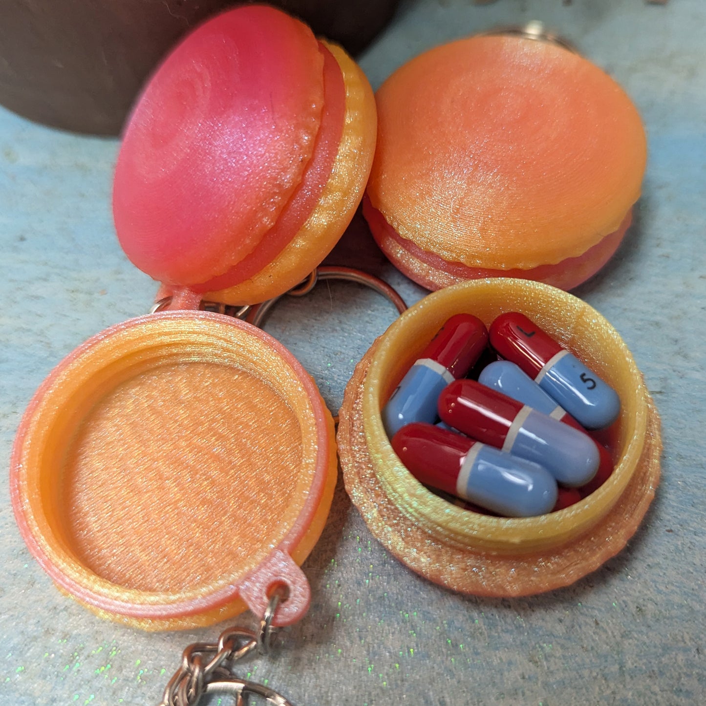 Macaron Twist Keychain