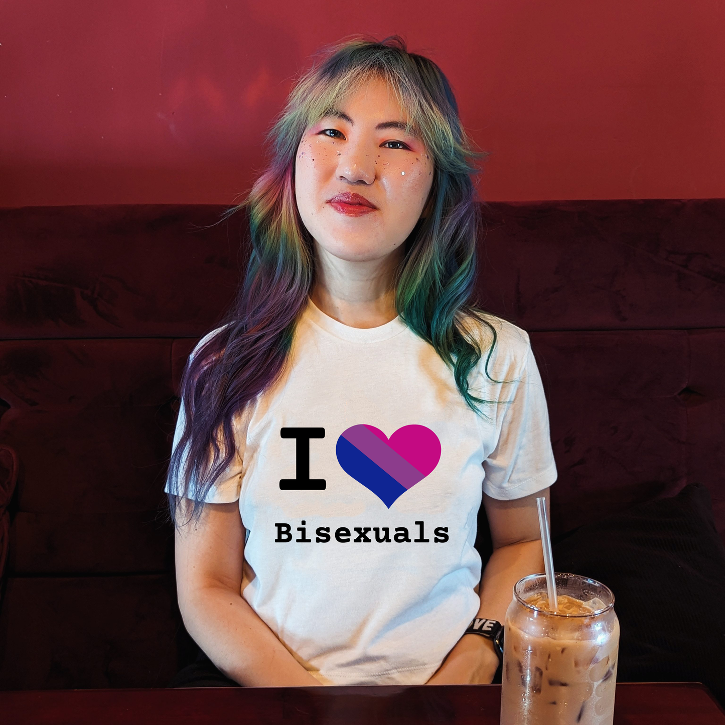 I Heart Bisexuals Crop